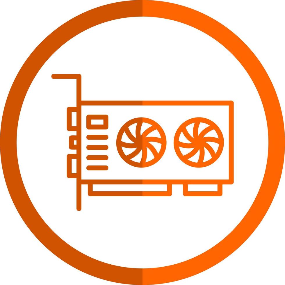 Vga Card Vector Icon Design