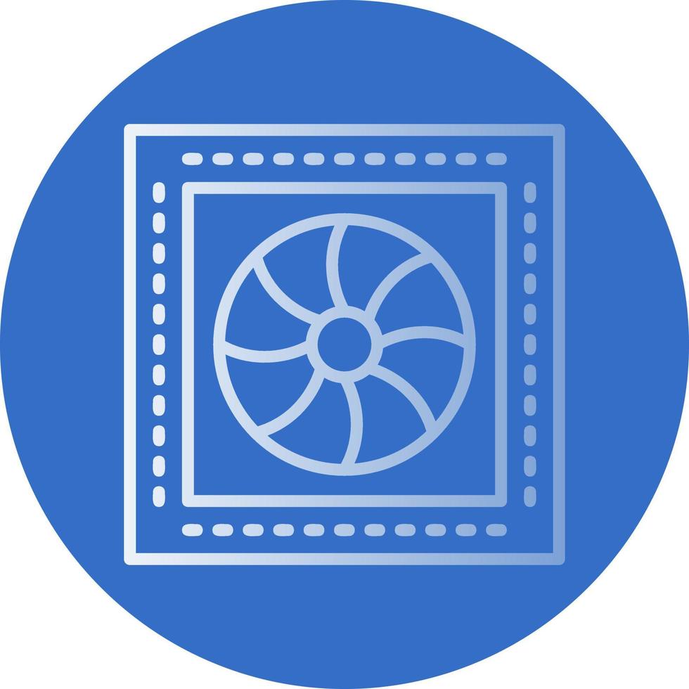 Francis Turbine Vector Icon Design