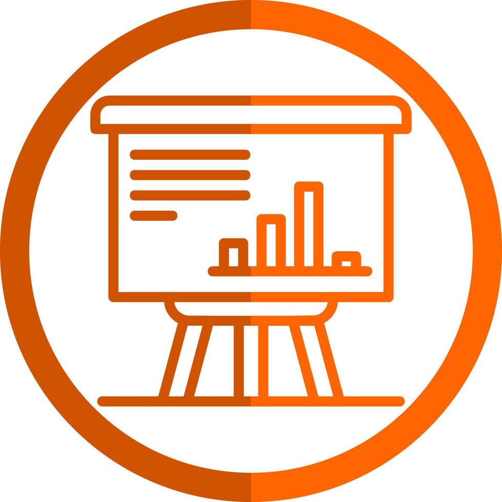 Presentation Vector Icon Design