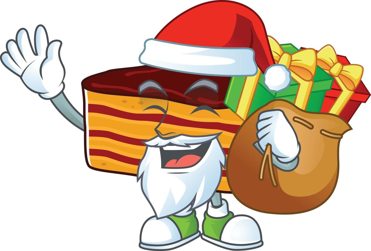 Dobos torte Cartoon character vector