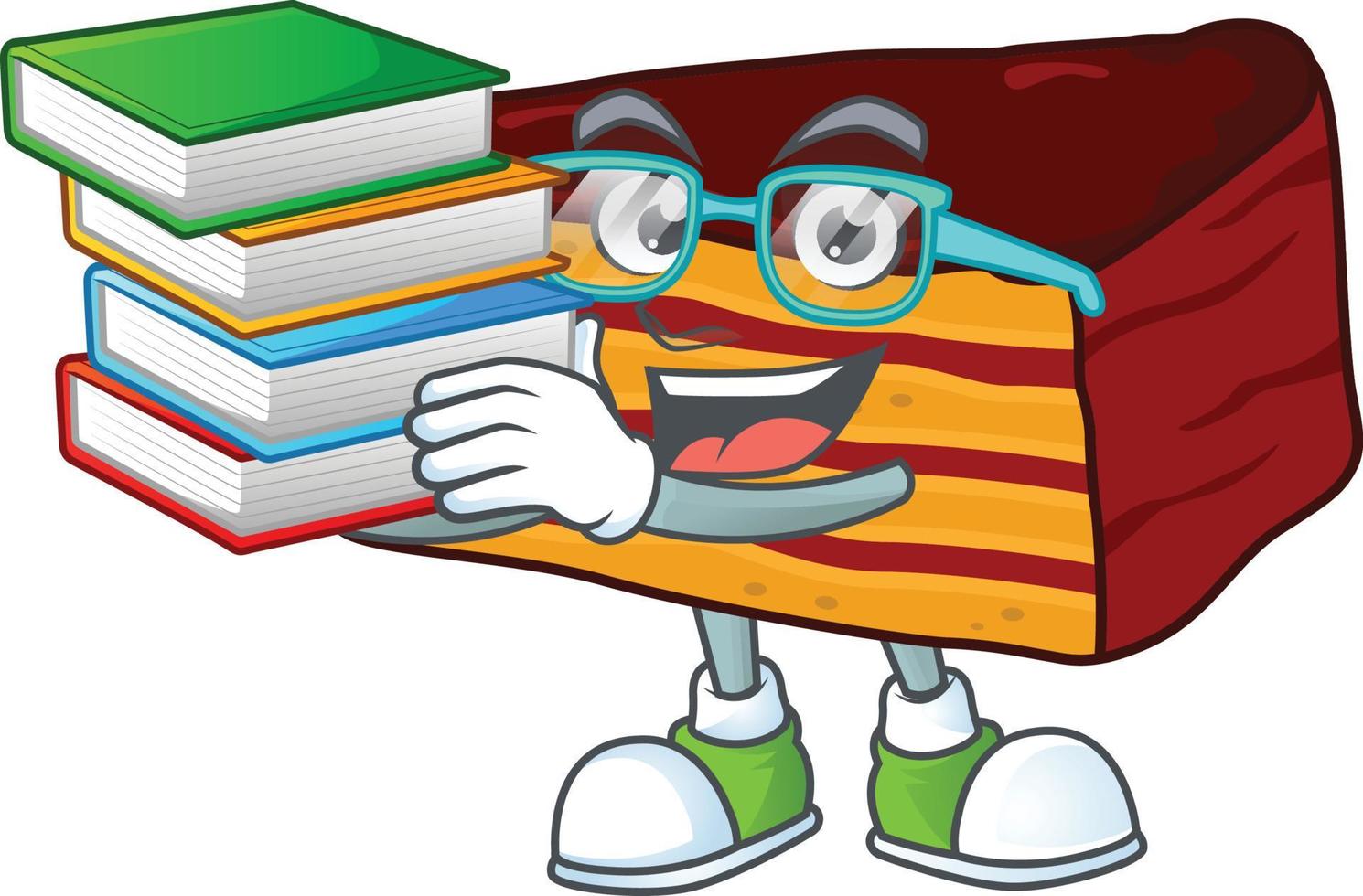 Dobos torte Cartoon character vector