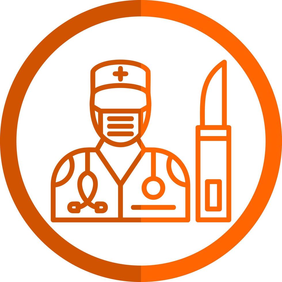Surgeon Vector Icon Design