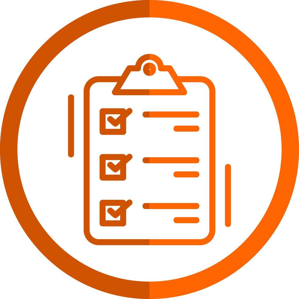 Checklist Vector Icon Design