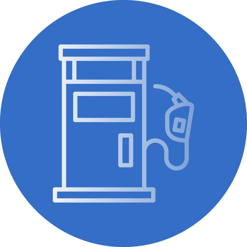 Fuel Station Vector Icon Design