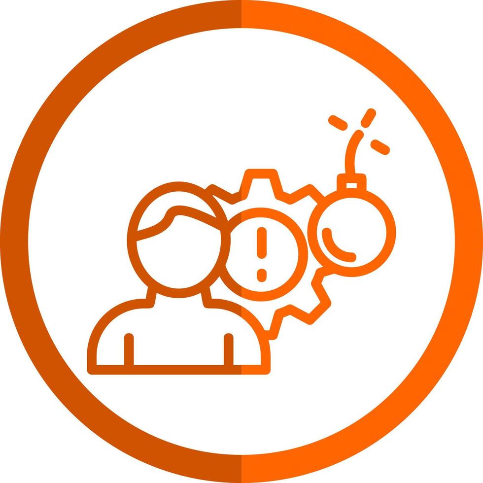 Catastrophe Vector Icon Design