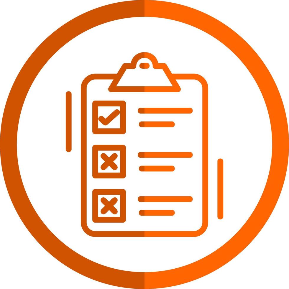 Checklist Vector Icon Design