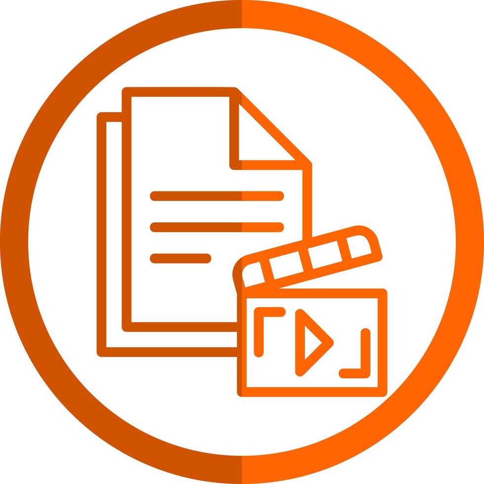 Scenario Vector Icon Design