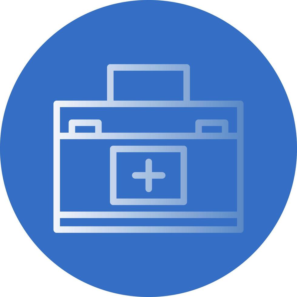 Medical Kit Vector Icon Design