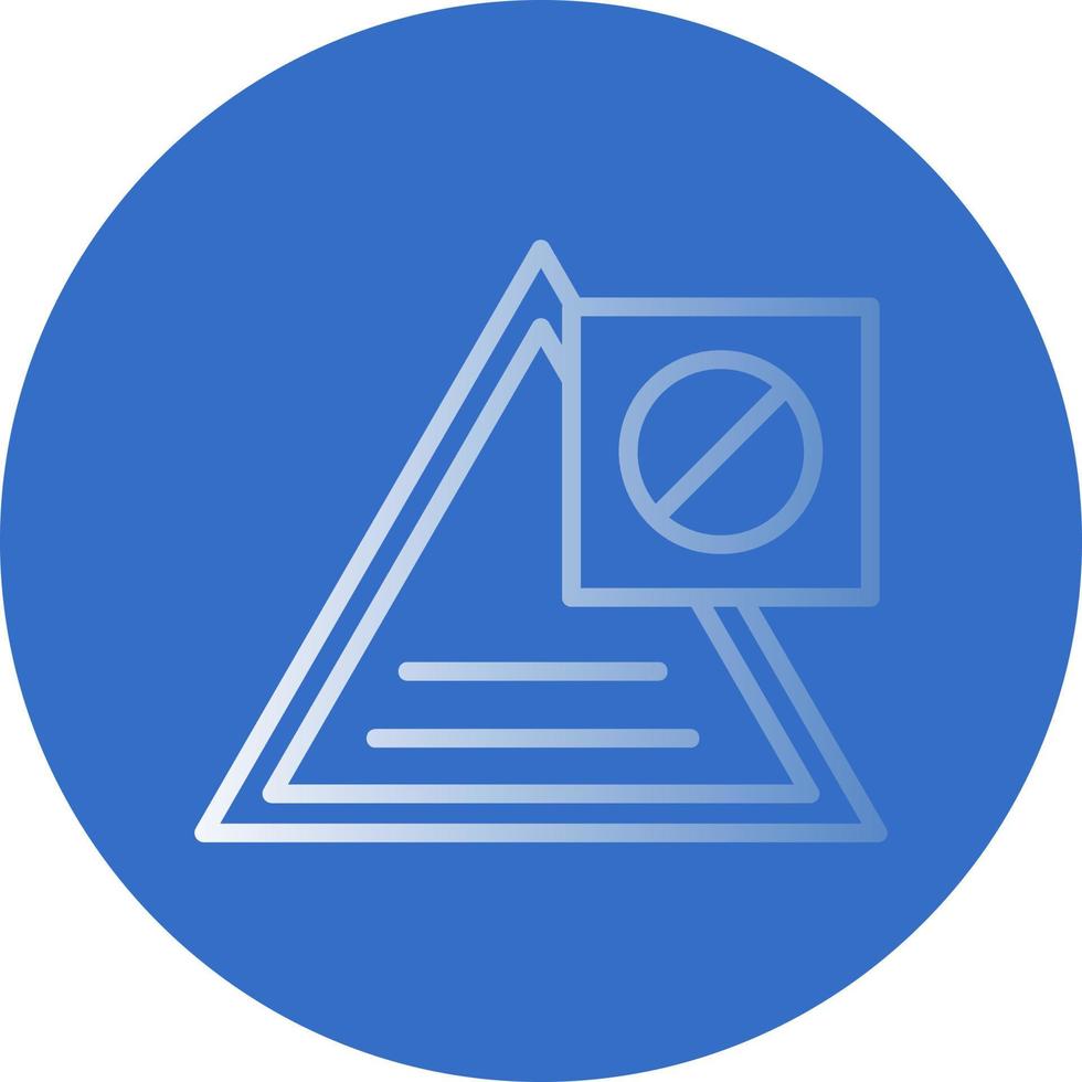 Avoid Vector Icon Design
