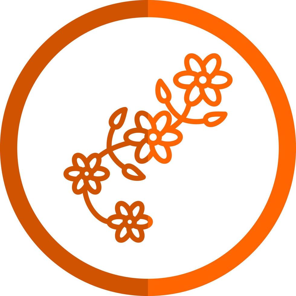 diseño de icono de vector de diseño floral