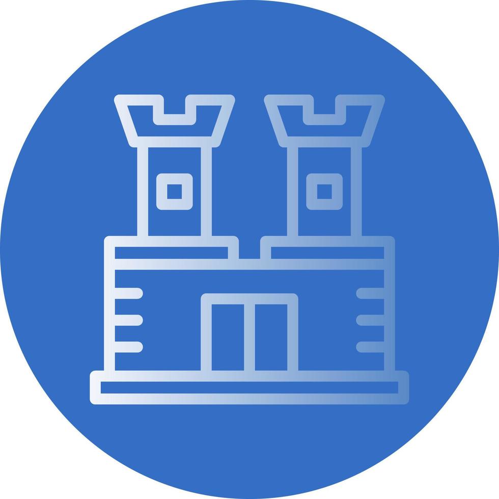 Castle Vector Icon Design
