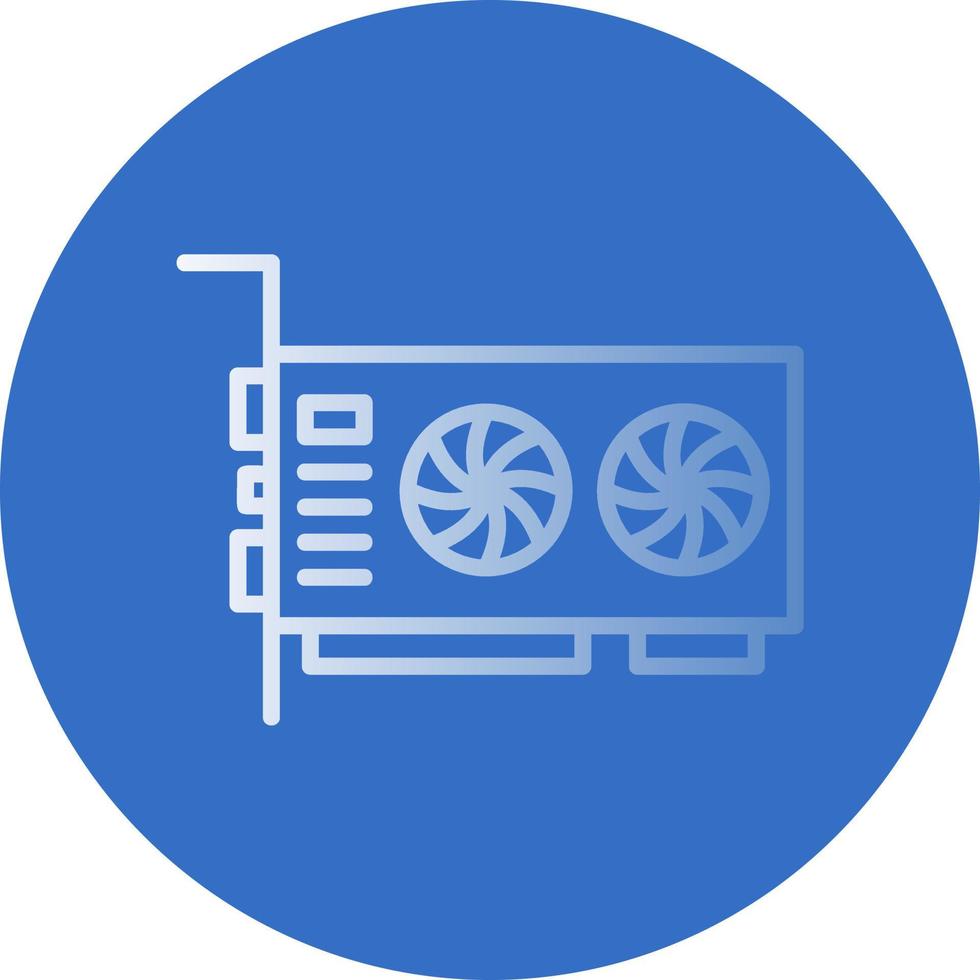 Vga Card Vector Icon Design