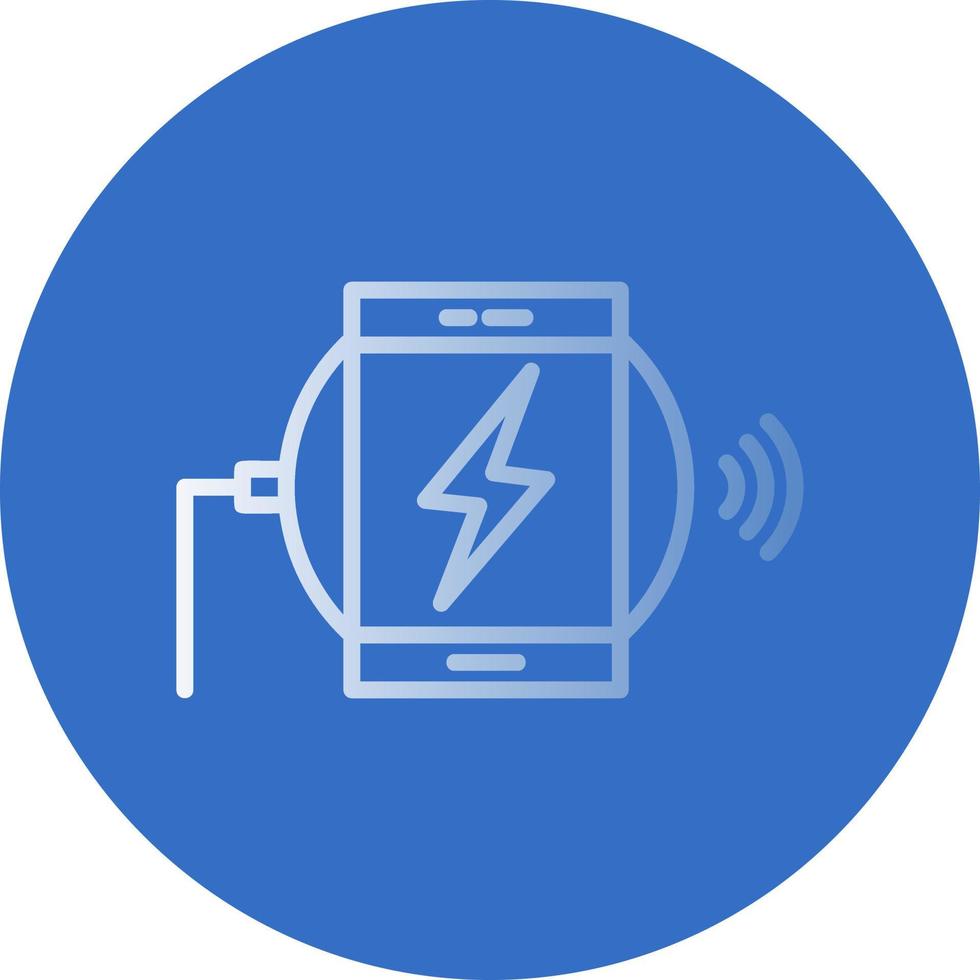 Wireless CHarger Vector Icon Design