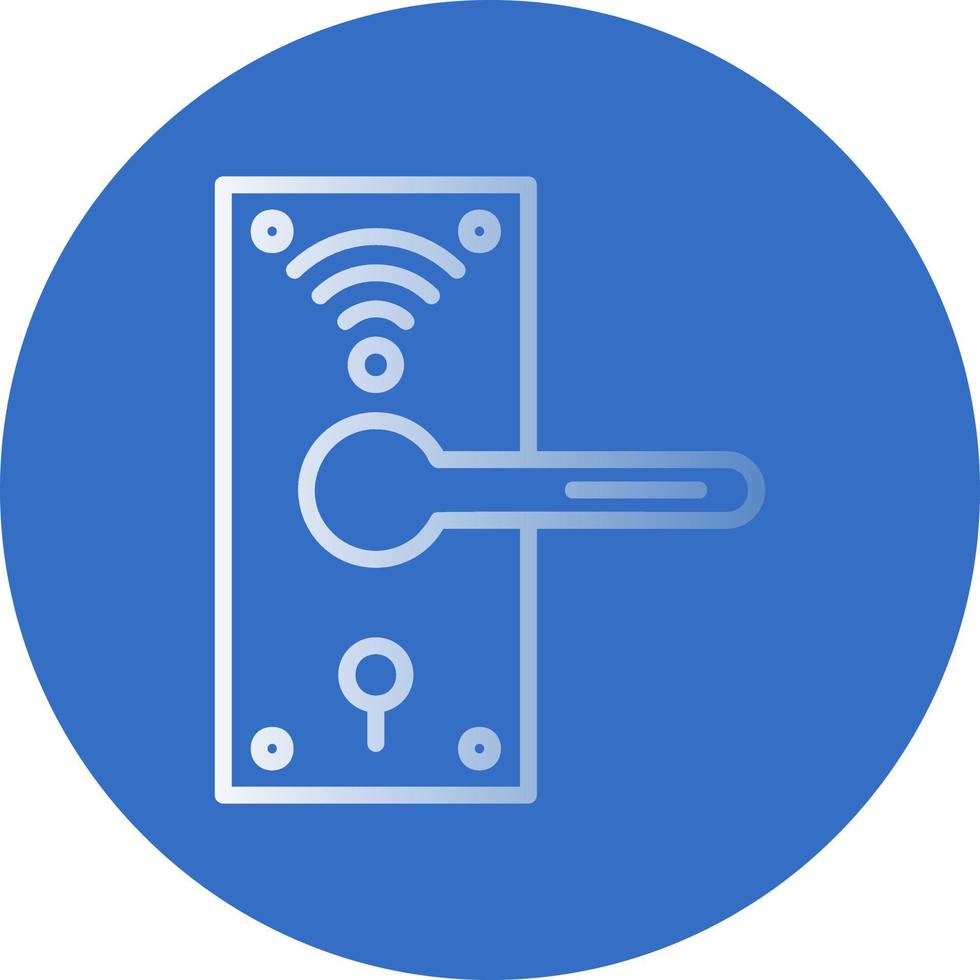 Smart Lock Vector Icon Design