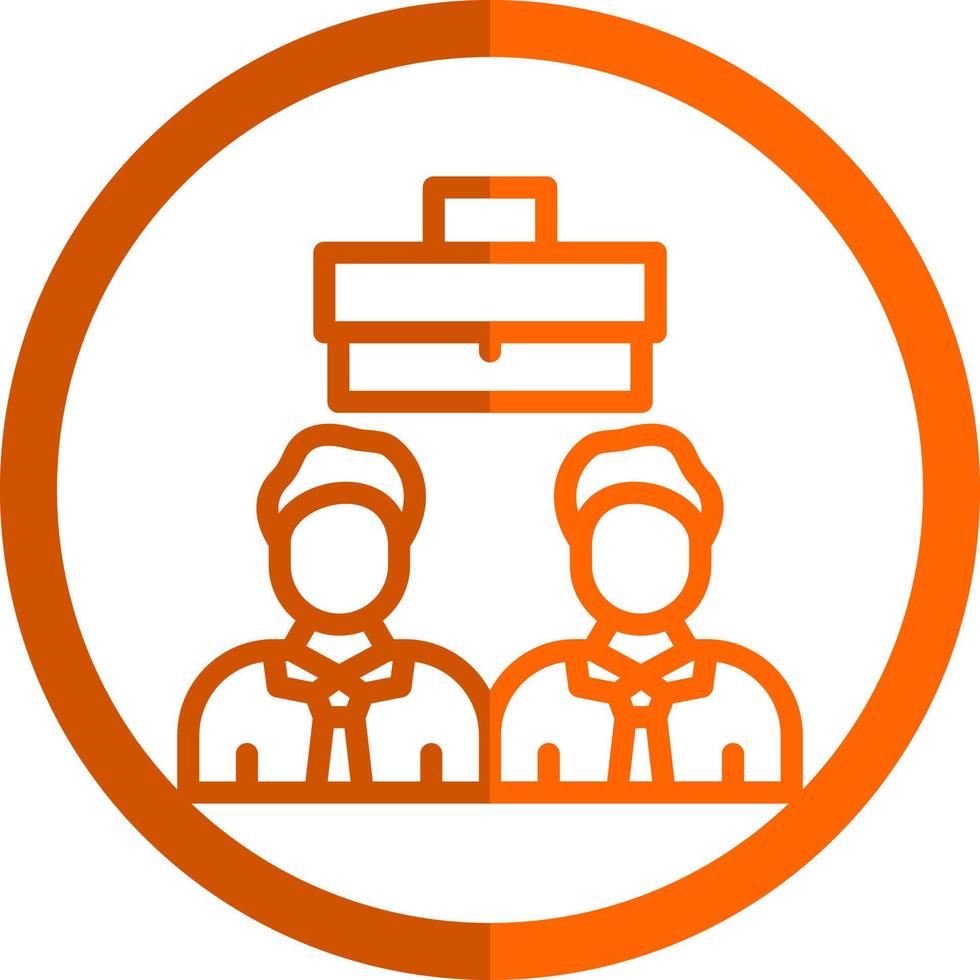 Business Team Vector Icon Design