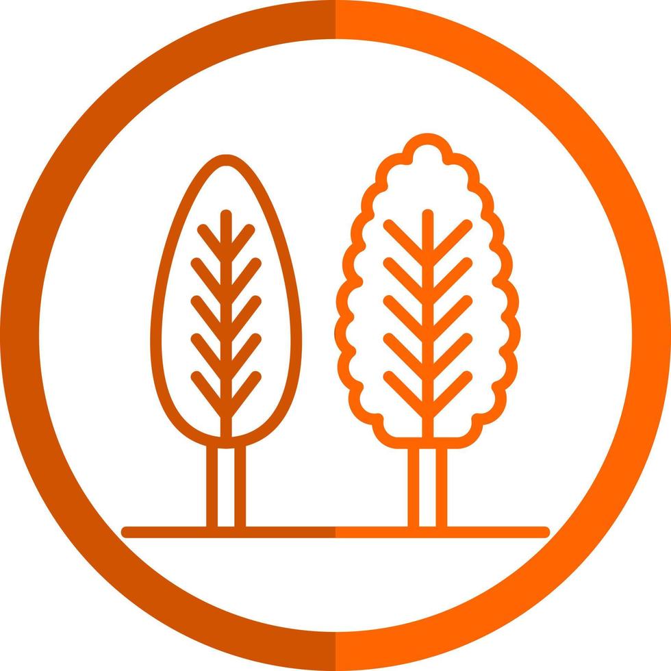 Cypress Vector Icon Design