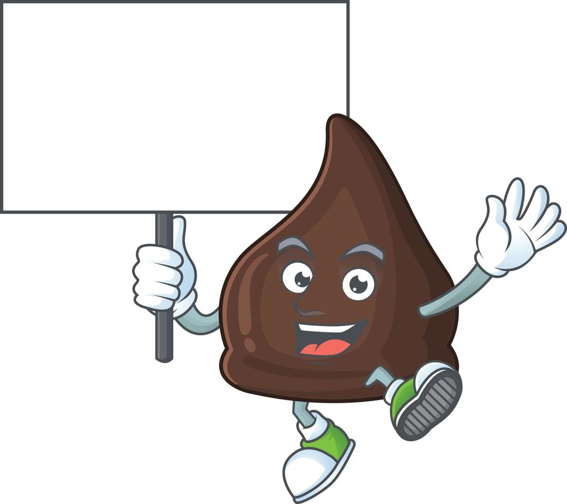 Chocolate conitos Cartoon character vector