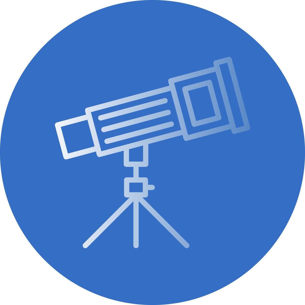 Telescope Vector Icon Design