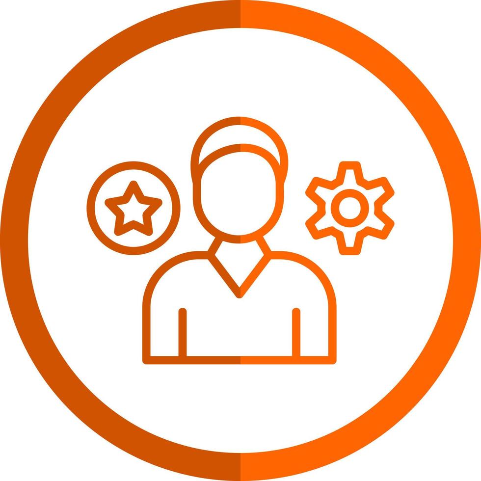 Employee Skills Vector Icon Design