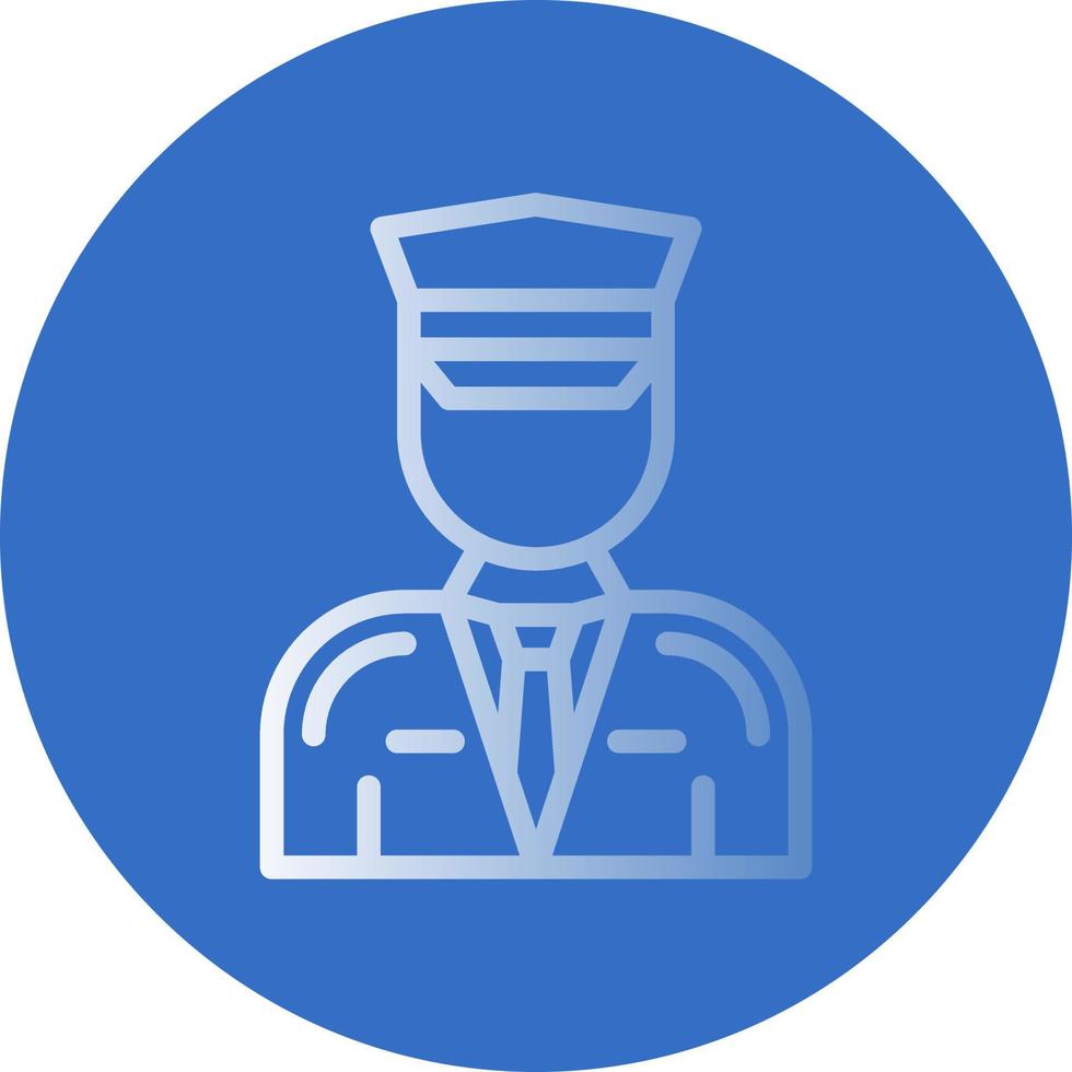 Pilot Vector Icon Design