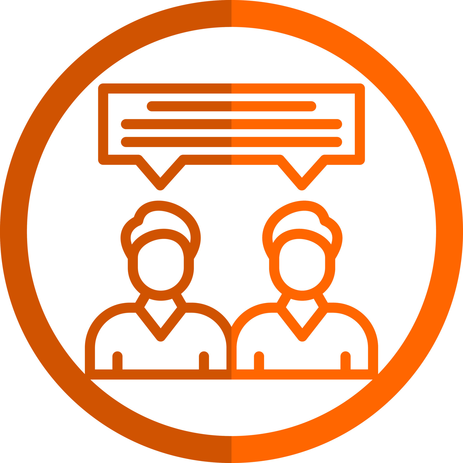 Face To Face Vector Icon Design 20858068 Vector Art at Vecteezy