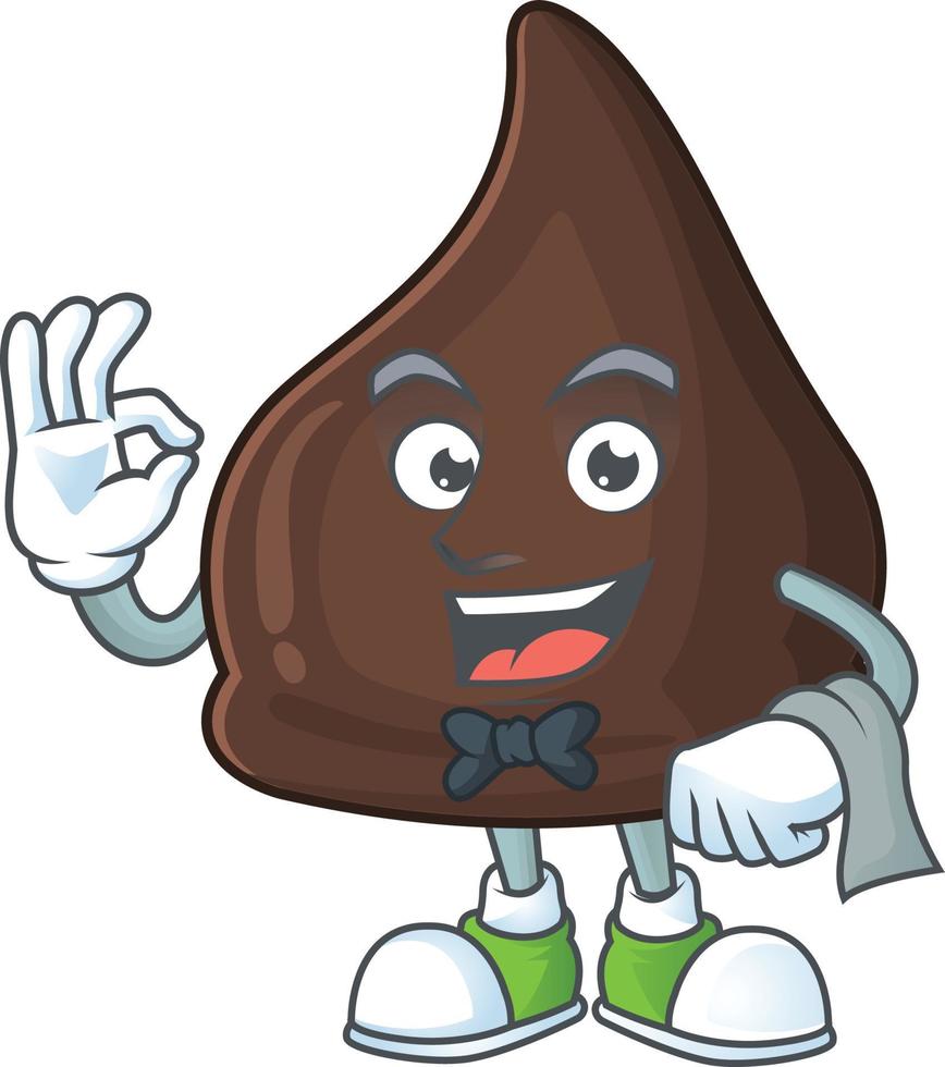 Chocolate conitos Cartoon character vector