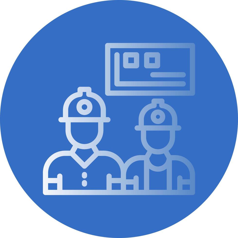 Contractor Vector Icon Design
