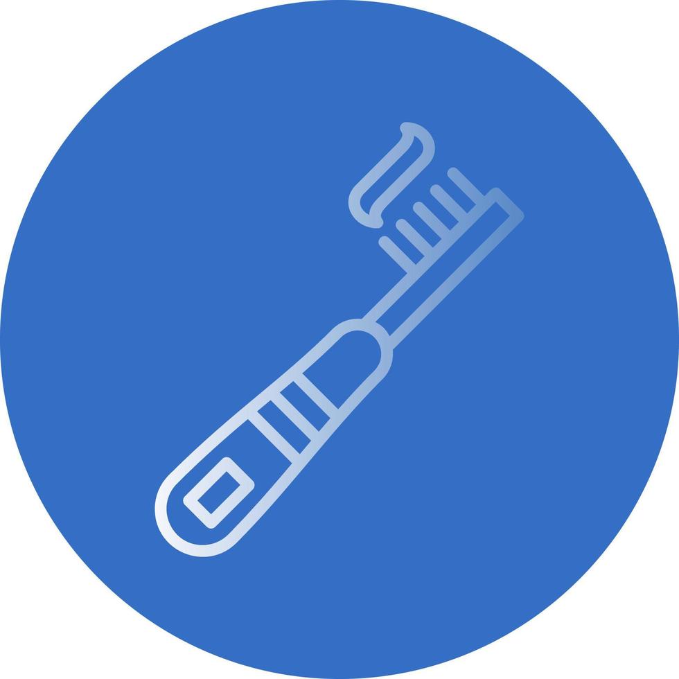 Toothbrush Vector Icon Design