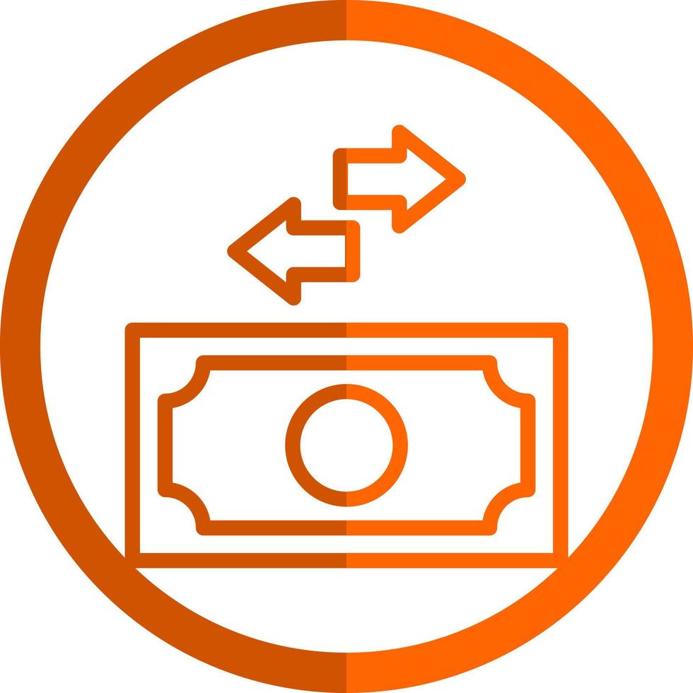 Cash Flow Vector Icon Design
