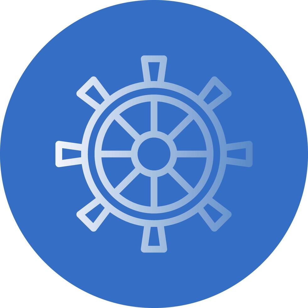 Rudder Vector Icon Design