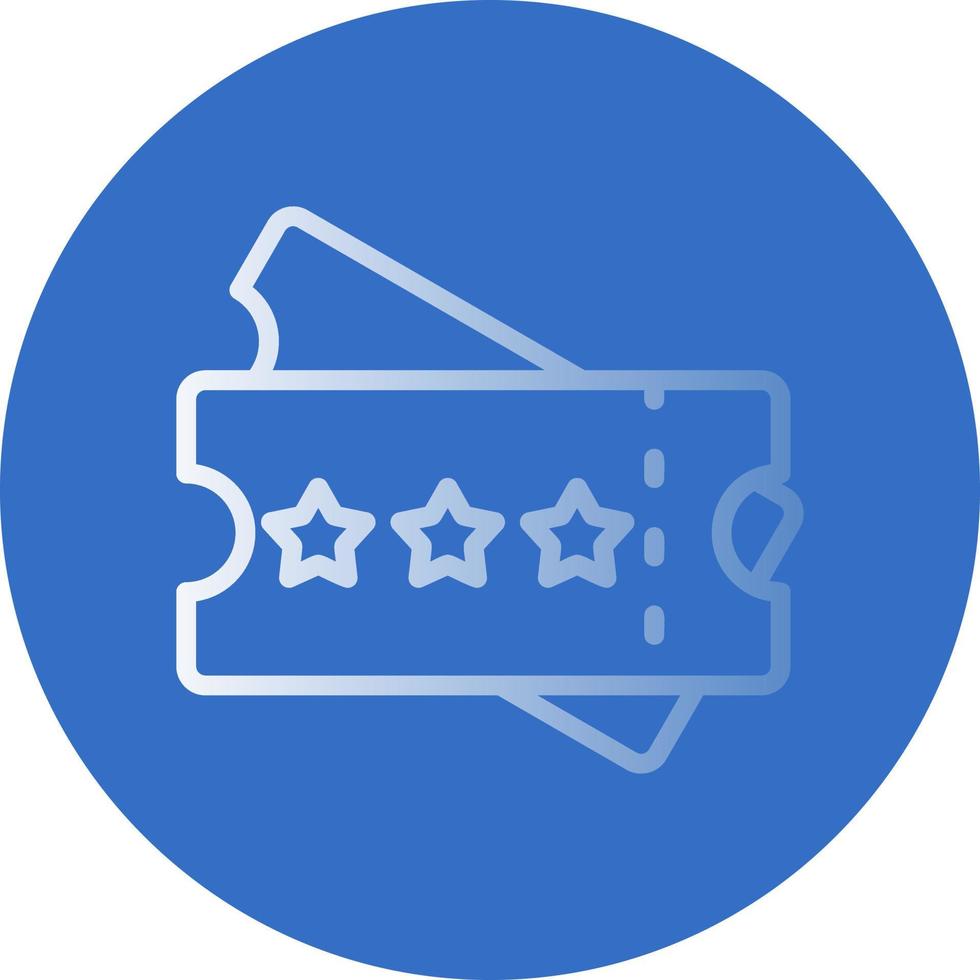 Ticket Vector Icon Design