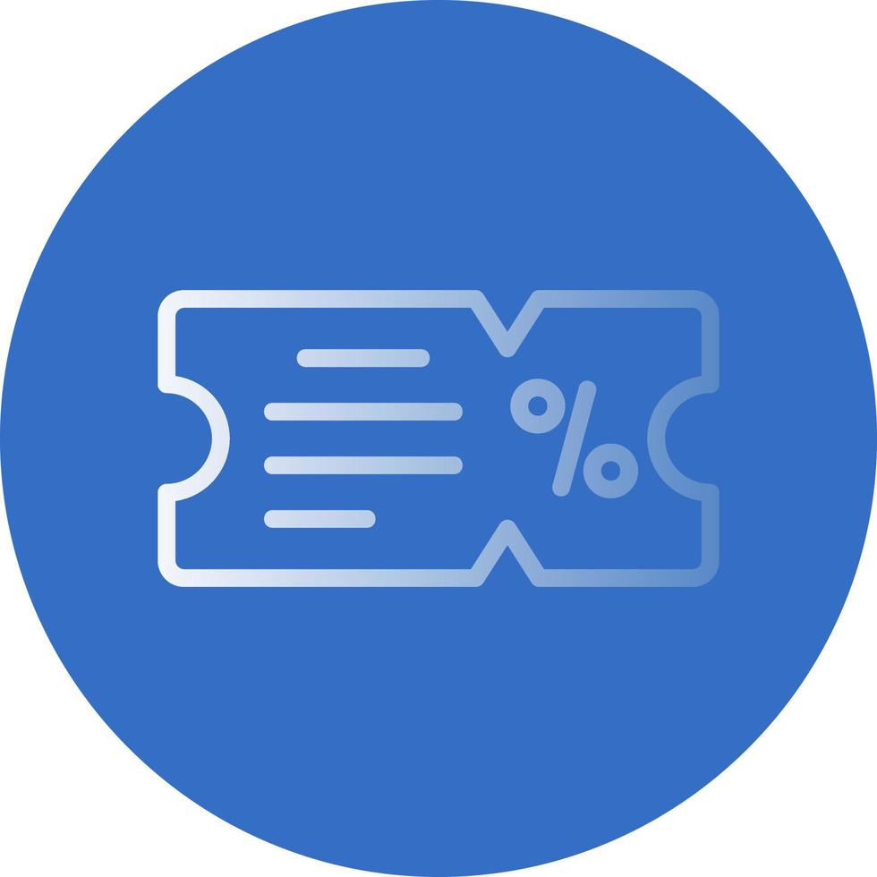 Voucher Vector Icon Design