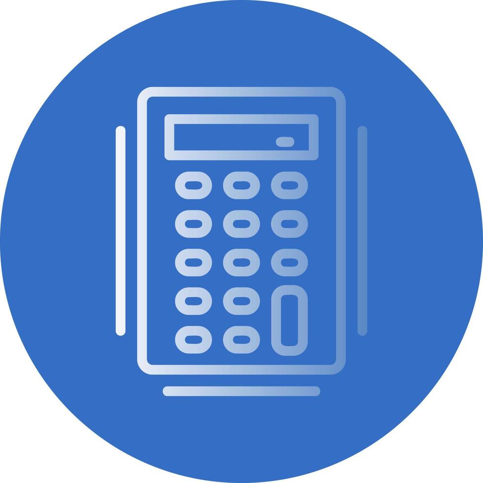Calculator Vector Icon Design