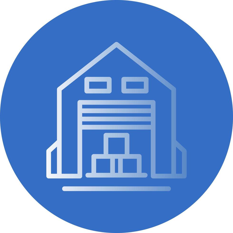 Warehouse Vector Icon Design