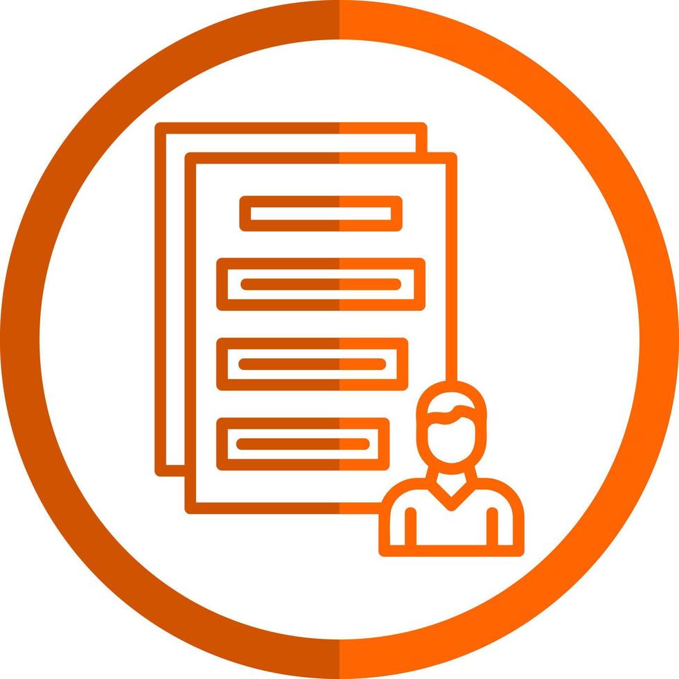 User Scenarios Vector Icon Design