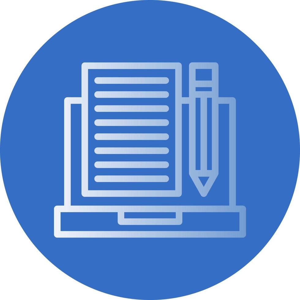 Copywriting Vector Icon Design