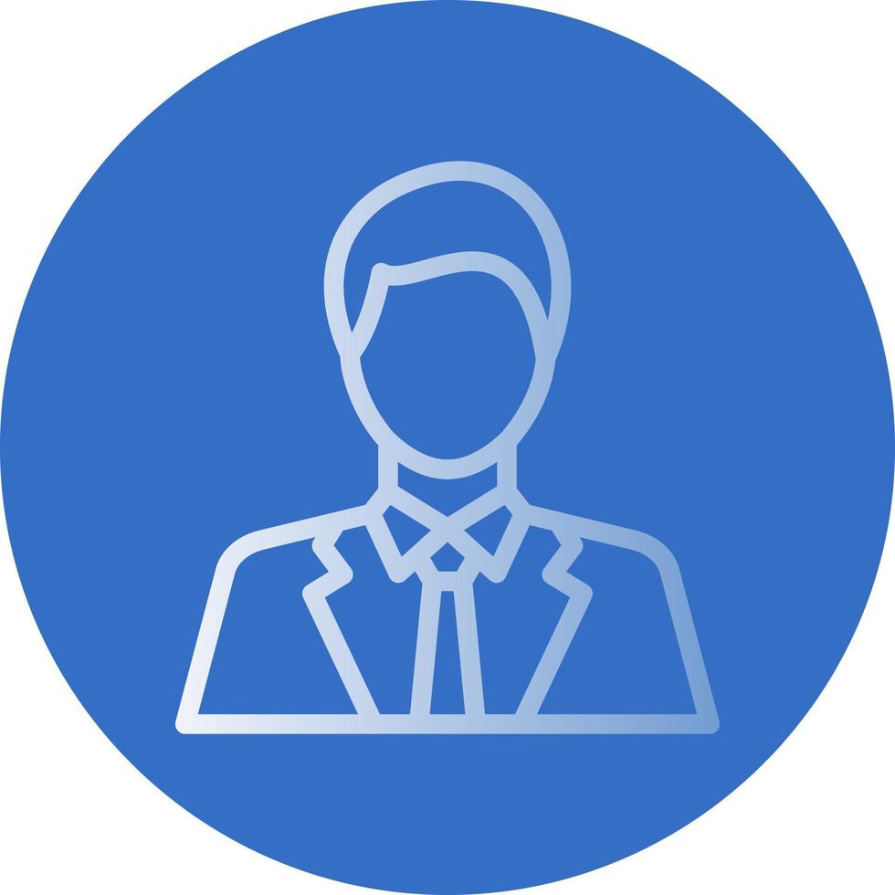 Actor Vector Icon Design