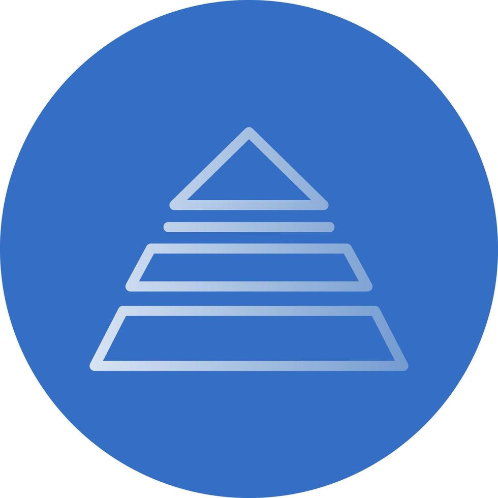 Pyramid Vector Icon Design