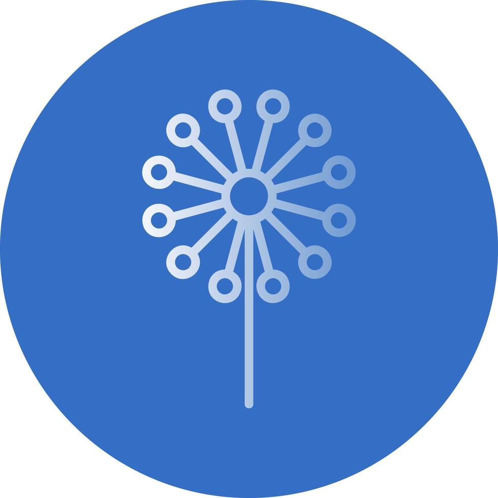 Dandelion Vector Icon Design