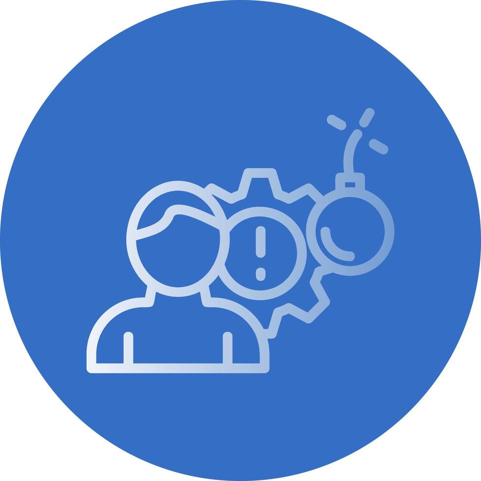 Catastrophe Vector Icon Design