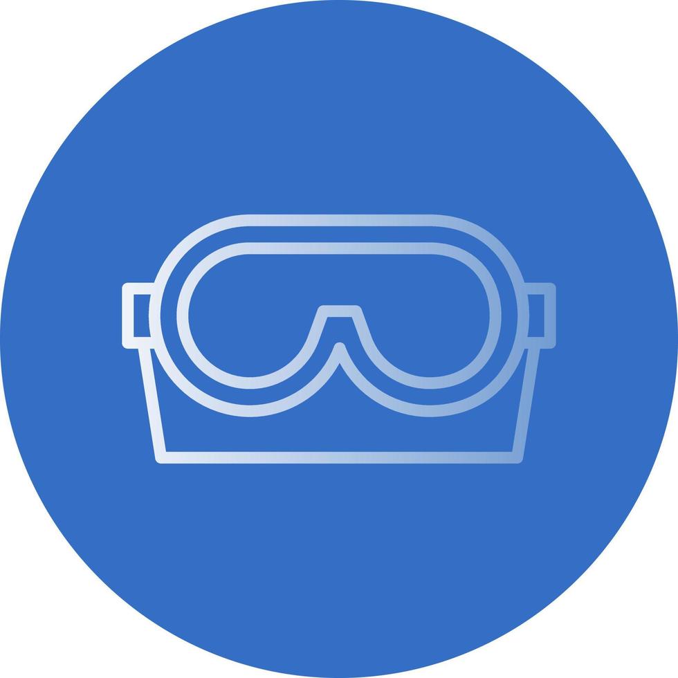 Goggles Vector Icon Design