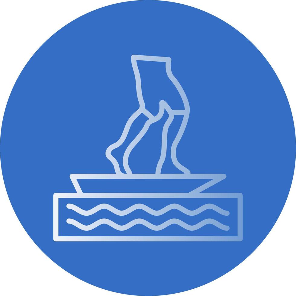 Flowrider Vector Icon Design
