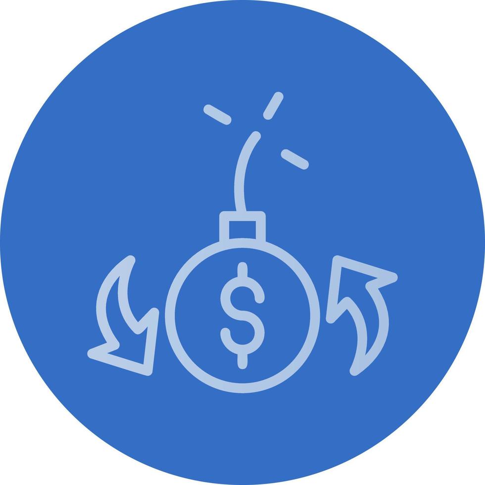 Debt Vector Icon Design