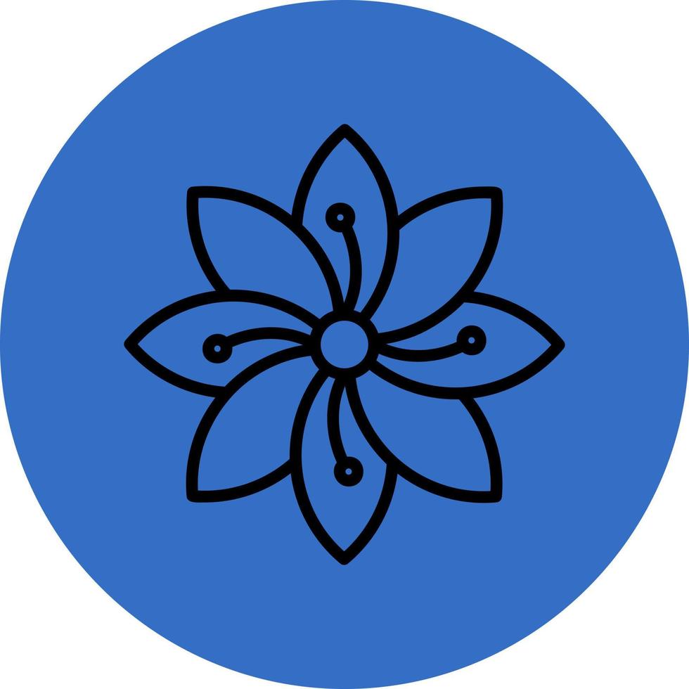 Hydrangea Vector Icon Design