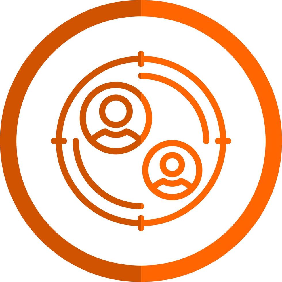 Target Audience Vector Icon Design