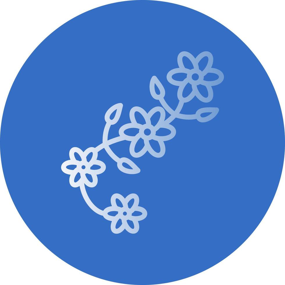 diseño de icono de vector de diseño floral