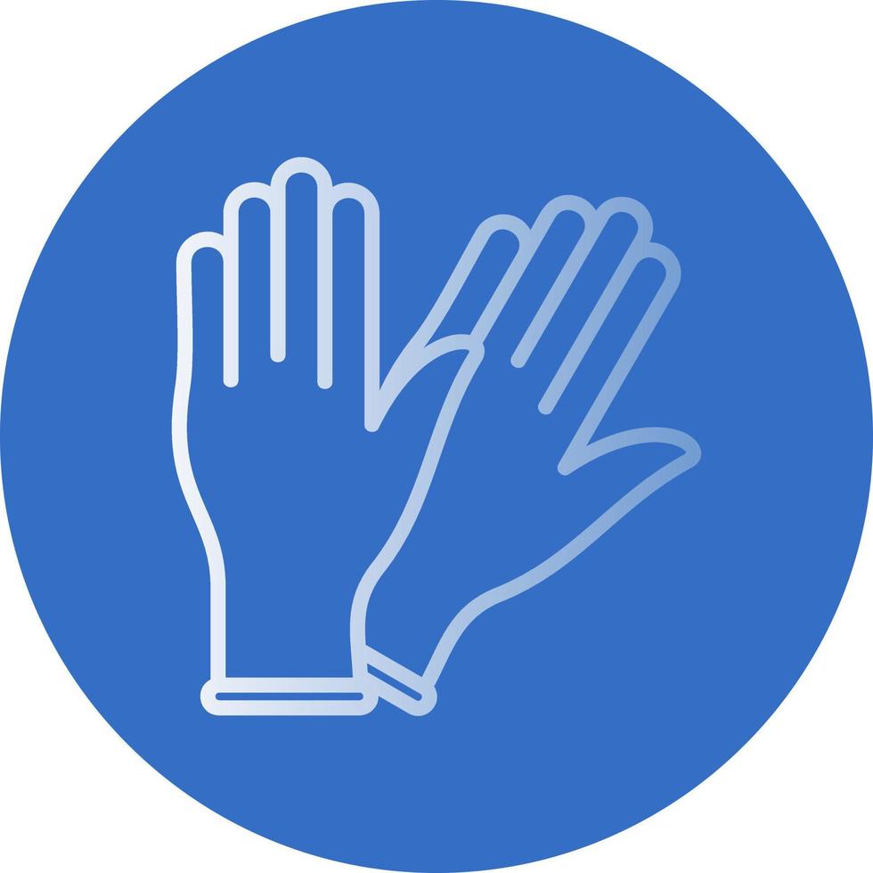 Gloves Vector Icon Design