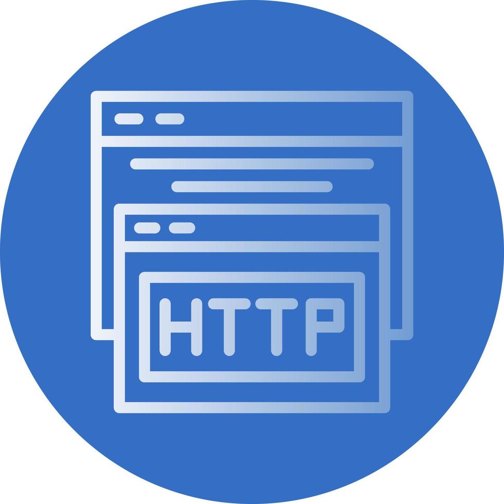 Http Vector Icon Design