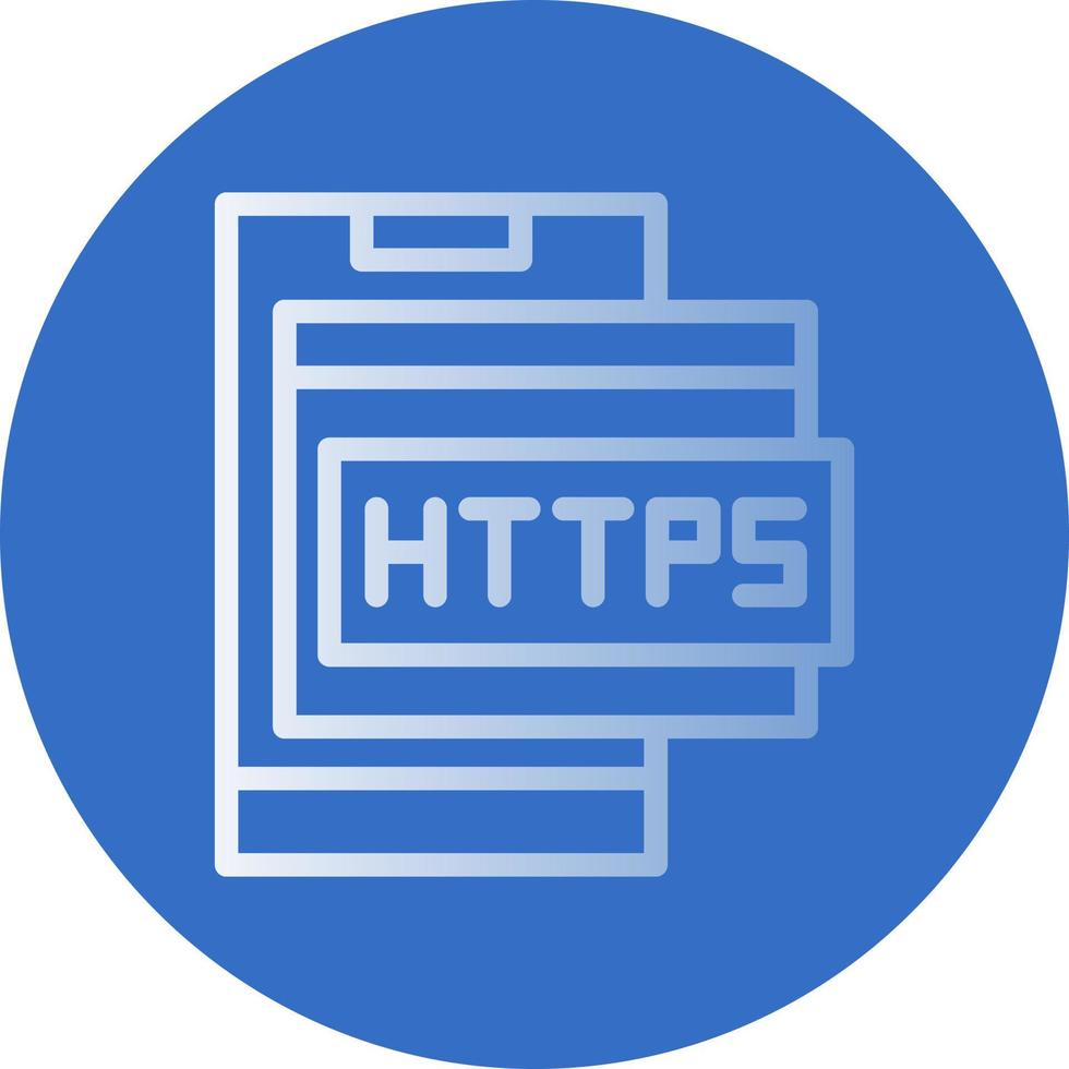 Https Vector Icon Design