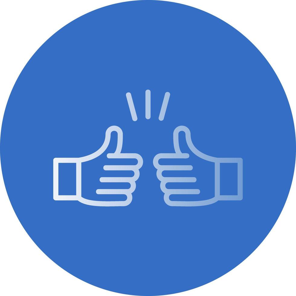Bumping Vector Icon Design